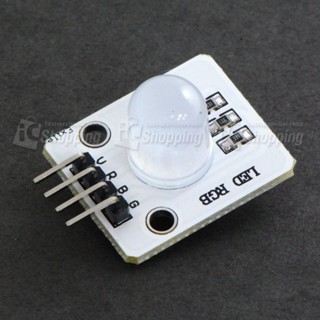 iCShop Arduino 10mm共陽 RGB 全綵 LED模組 電子積木 高亮霧面