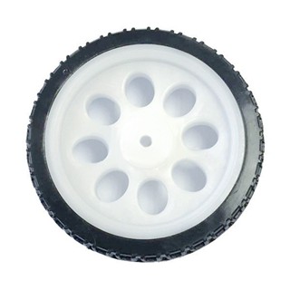 iCShop 65mm 白色 車輪 寬15mm 智慧小車 輪胎 輪子 TT馬達 Arduino