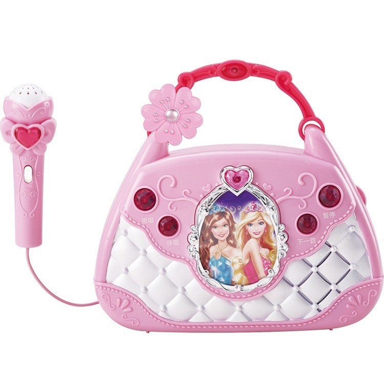 兒童卡拉OK 唱歌玩具 音樂手提包 麥克風 玩具 伴唱機 可接手機或MP3 【CF152283】