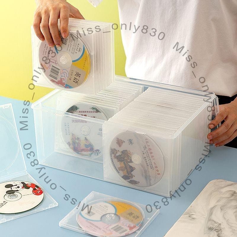 #精選# ‹CD收納包› 光盤收納箱多片CD盒大容量DVD藍光碟片專輯遊戲碟PS4儲存收納盒3984140341