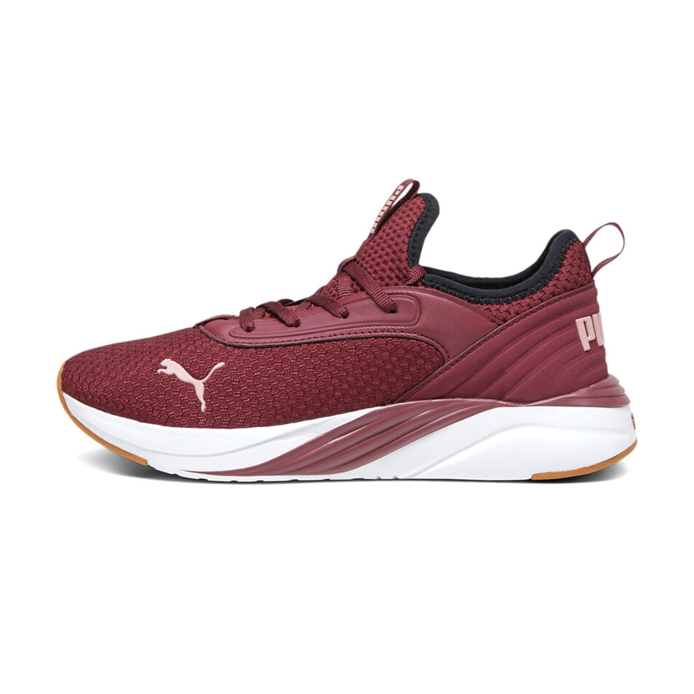 Puma Softride Ruby Luxe Wns 女 酒紅色 緩震 襪套 慢跑鞋 37758009