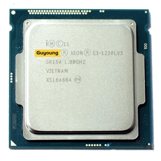 ✥Yzx Xeon E3 1230LV3 E3-1230LV3 E3-1230L v3 四核 LGA 1150 1