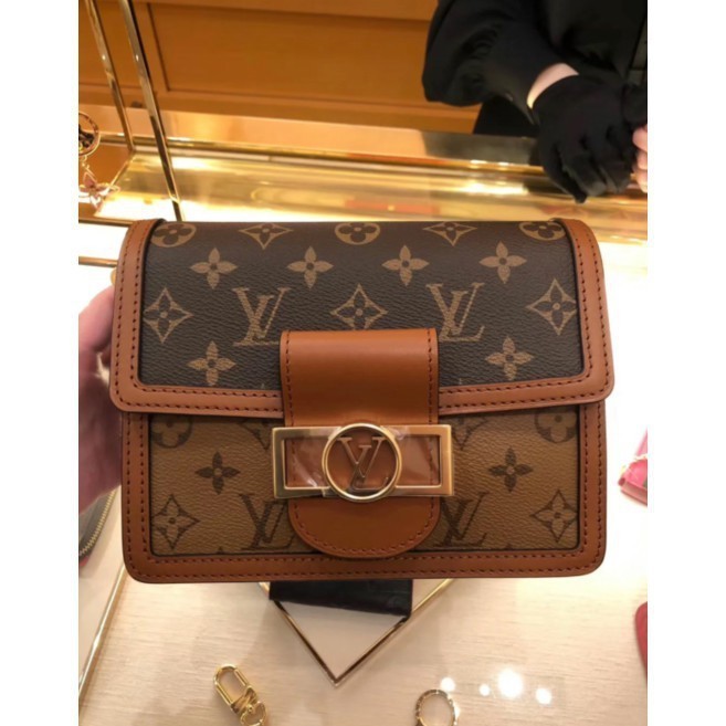 LV LOUIS VUITTON DAUPHINE MINIBAG M44580（實拍） 有現貨