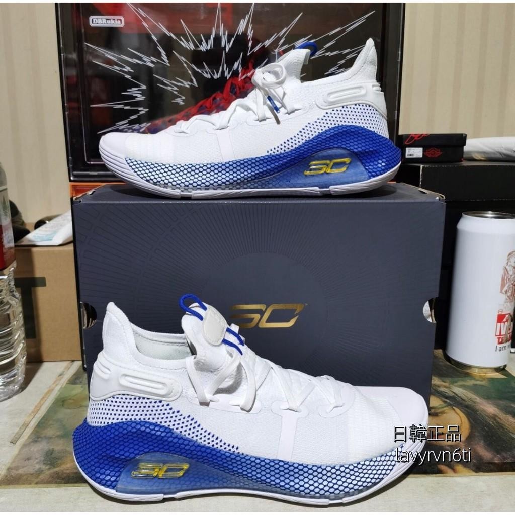 Curry 6 blue hot sale and yellow