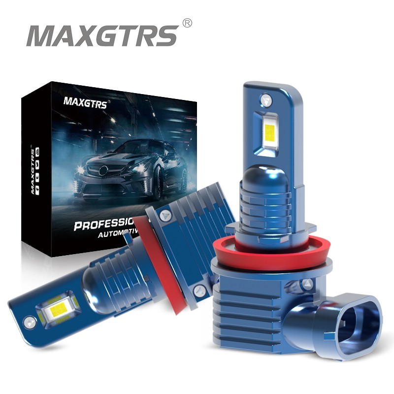 Maxgtrs 2x H1 H3 H4 H7 H8 H11 9005 HB3 9006 HB4 CSP 芯片 Led 燈