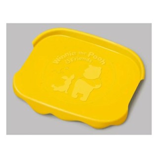 免運 現貨 迪士尼 Disney 小熊維尼 Pooh SQ43型塑膠置物籃專用蓋(黃色) 日本製 賣場多款任選