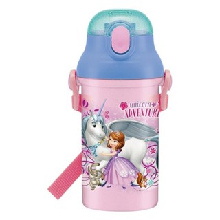 免運 (特價)迪士尼 Disney 公主系列 蘇菲亞 塑膠彈蓋吸管水壺(PSB4P/400ML) 日本製 賣場多款任選