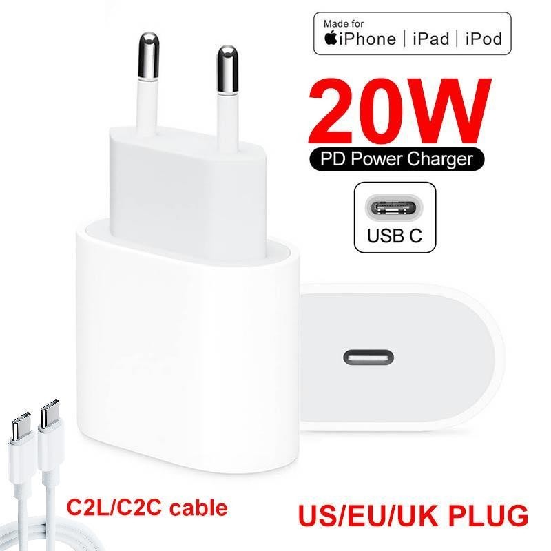 New 20W PD USB Type C Quick Charger Adapter For iPhone 12