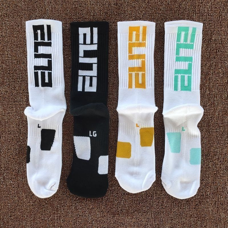 組閤裝NBA球襪ELITE精英球襪毛巾底加厚長筒實戰訓練elite籃球襪