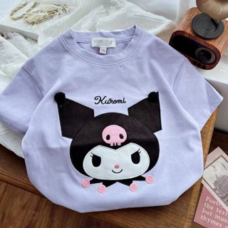 🍼小奶蓋kids🍼爆款新品女童短袖T恤夏季中小童裝美樂蒂玉桂狗庫洛米卡通上衣潮