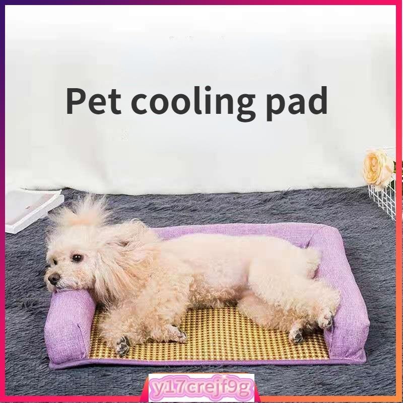 Pet Dog Bed Sleeping Cooling Mat Non Toxic Cool Ice Silk Pad