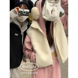 【Codibook】韓國 BEIDELLI 溫暖毛毛拉鍊背心［預購］針織外套 毛大衣 女裝