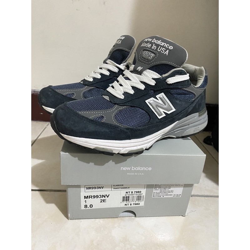 New balance MR993NV海軍藍