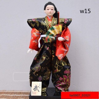 熱銷*限時優惠&*特惠夯品推薦日本武士忍者娃娃30CM絹布人偶公仔日式裝飾擺件特色手工藝禮品