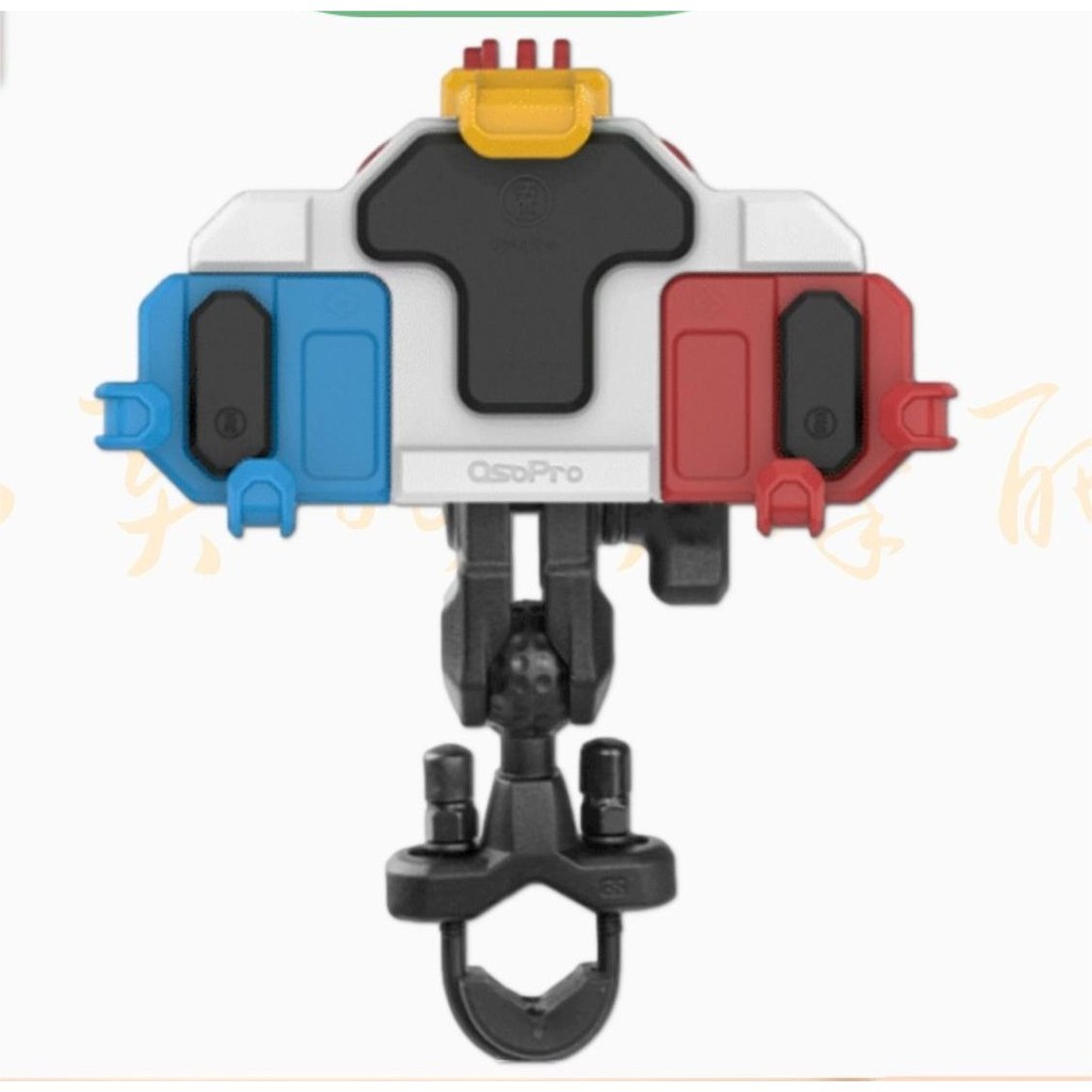 【戶外專供】五匹OsoPro螃蟹減震紀念版正品最新款摩托車導航支架五匹手機支架