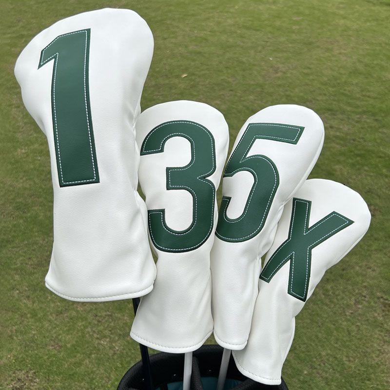 【精品高爾夫】新款簡約高爾夫球桿套木桿套桿頭套保護套球頭套1號發球木帽套