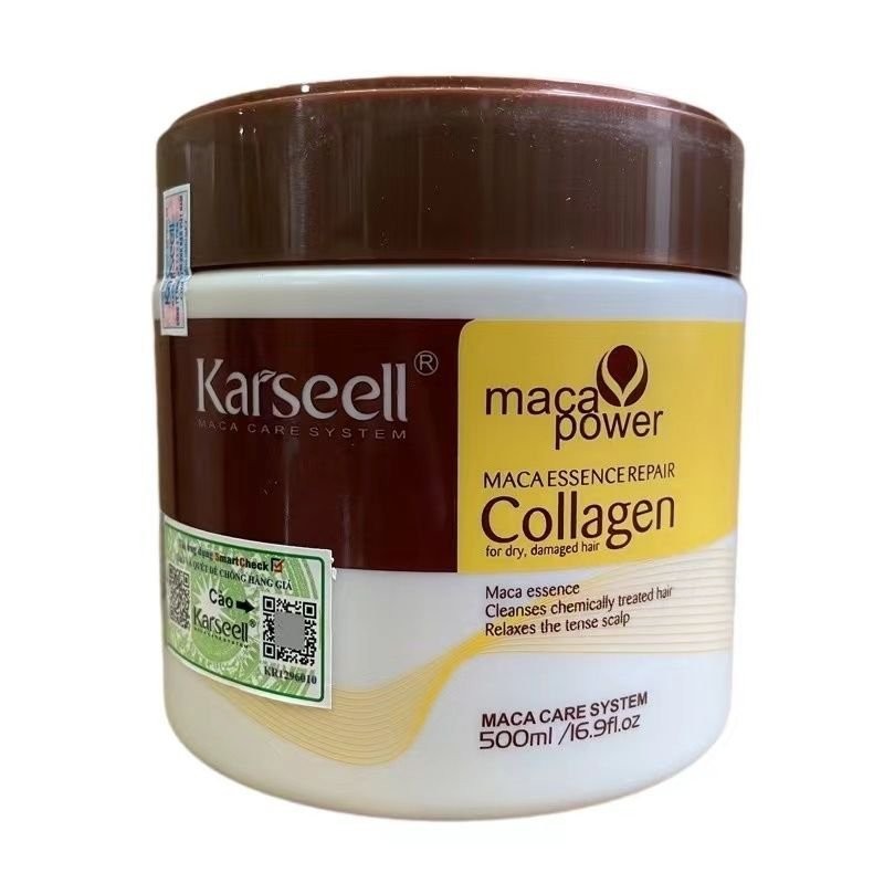 越南髮膜 修複幹枯毛燥 kem Ù tóc Collagen Karseell.