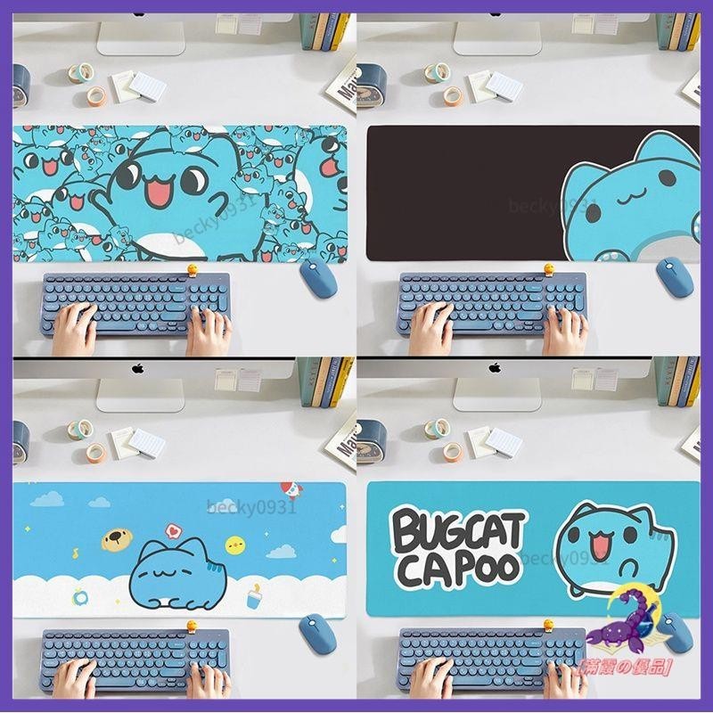 ✨台灣出貨✨ 可愛貓貓蟲 咖波 貓貓蟲咖波 桌墊 遊戲滑鼠墊 滑鼠墊 卡通超大書桌墊鍵盤