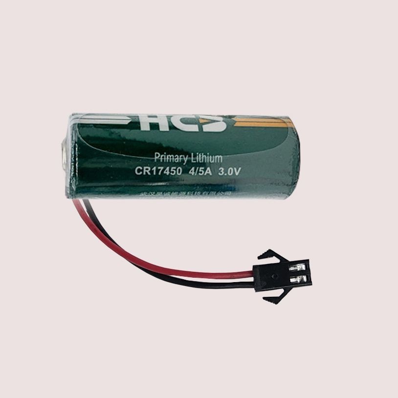 水錶電池 電池 水表電池3v原裝 HCB CR17450 帶插頭 3V水表電池 3V電池