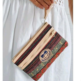 🇹🇭泰國清邁傳統圖騰 手拿包 零錢包 化粧包 錢包