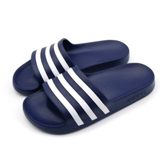 愛迪達 ADIDAS 雨天 防水 一體成型 基本款 海灘鞋 運動拖鞋 百搭 男女拖鞋 輕量 藍色 F35542
