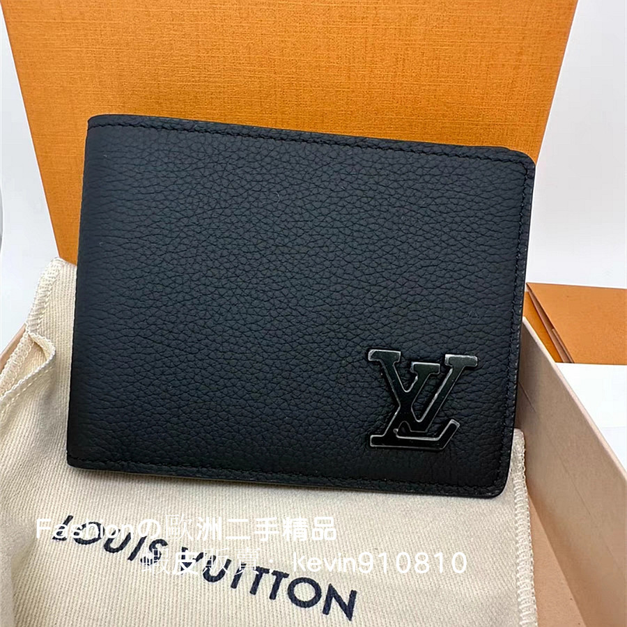 LV 路易威登M69829 Aerogram MULTIPLE 短夾 對折錢包 男士皮夾