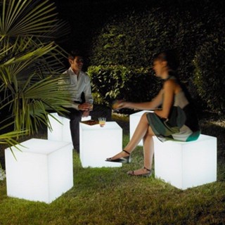 LED發光方塊立方體遙控七彩變幻 戶外草坪庭院酒吧KTV發光方凳
