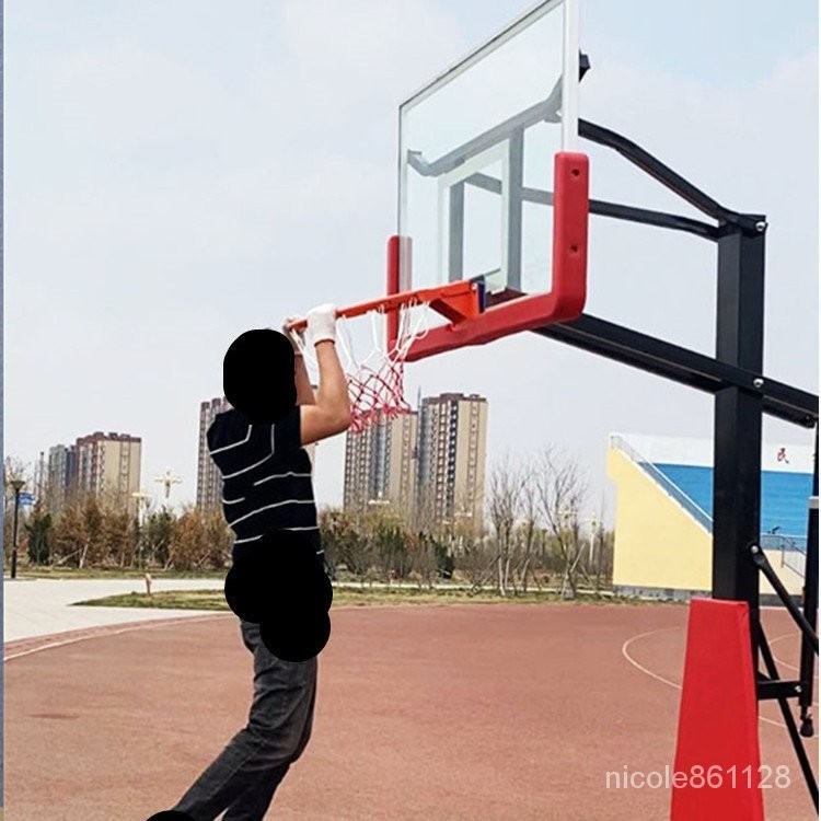 【廠傢 直銷】可移動成人籃球架小區運動兒童投框可陞降式傢籃球聯賽培訓球廣場 MLHI