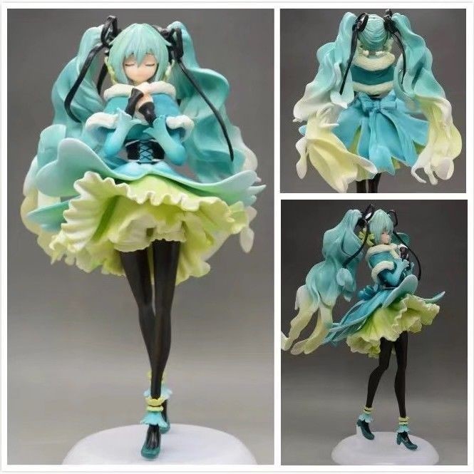 【精品熱銷】VOCALOID 公主殿下 初音 Miku 夏雪草 1/7 動漫 手辦 B46