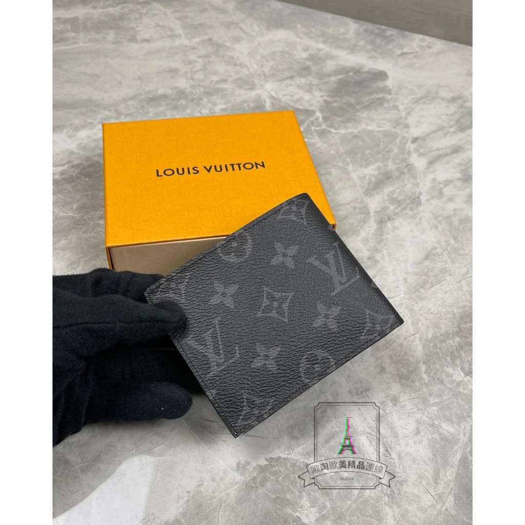Louis Vuitton 路易威登 LV Marco Wallet 經典黑花 對折 短夾 零錢包 皮夾 M62545