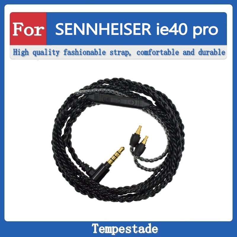 適用於 for SENNHEISER ie40 pro 耳機線 音頻線 連接線 替換線 維修線 替換配件