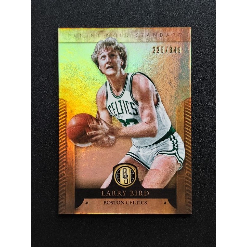 限量 金國寶 大鳥 2012-13 Panini Gold Standard #192 Larry Bird /349