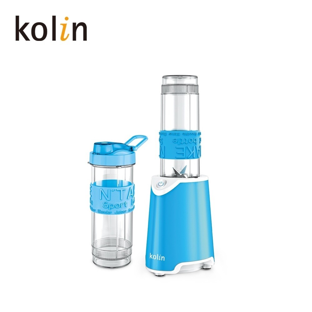Kolin 歌林 隨行杯冰沙果汁機KJE-MNR572B 雙杯組 (冰沙機/不含雙酚A)