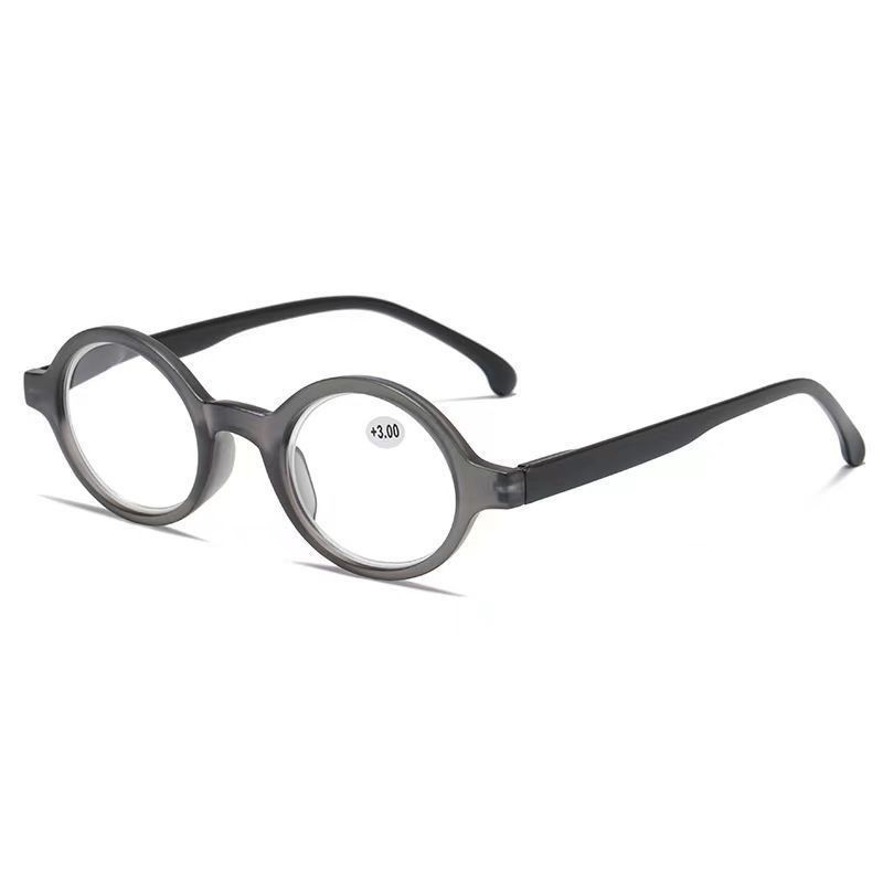 熱賣 高級 眼鏡框 復古民國風小圓框老花眼鏡新款時尚護目個性老人高清優雅舒適鏡片