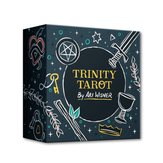 三位一體塔羅牌,贈中文翻譯｜Trinity Tarot，重新詮釋沒有性別的牌卡，提供發揮個人解釋和智慧的空間【左西】