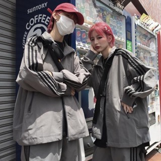 【GDM】休閑時尚百搭炸街外套韓版 寬鬆 百搭 防曬衣 isn情侶裝 外套 秋季 一對風衣