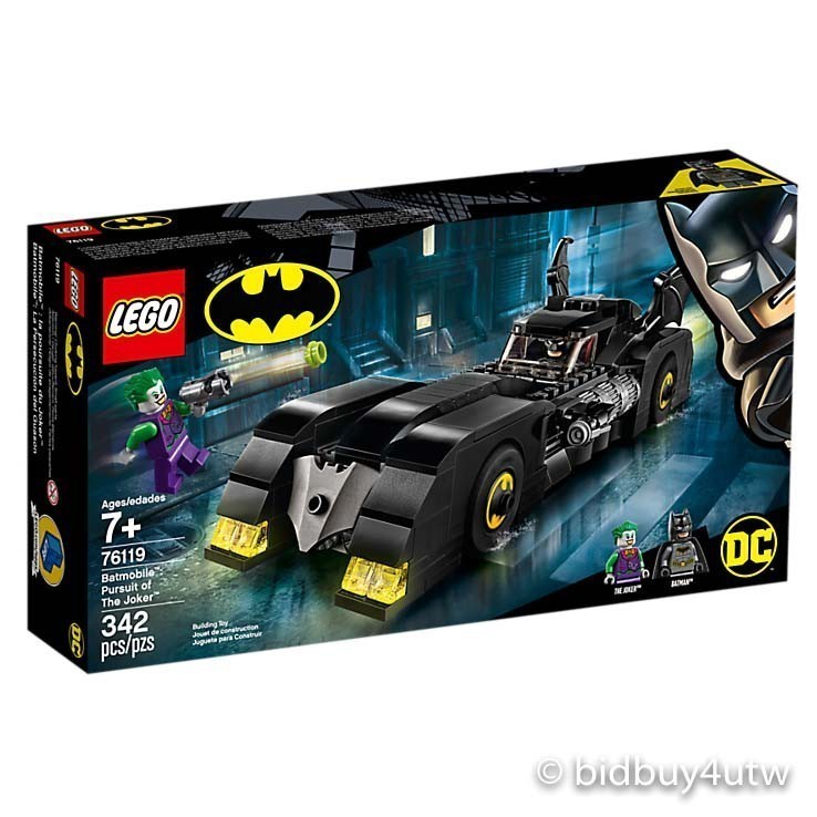 LEGO 76119 Batmobile: Pursuit of The Joker 超級英雄系列【必買站】樂高盒組