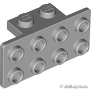 LEGO零件 托架 1x2-2x4 93274 淺灰色 4613165【必買站】樂高零件