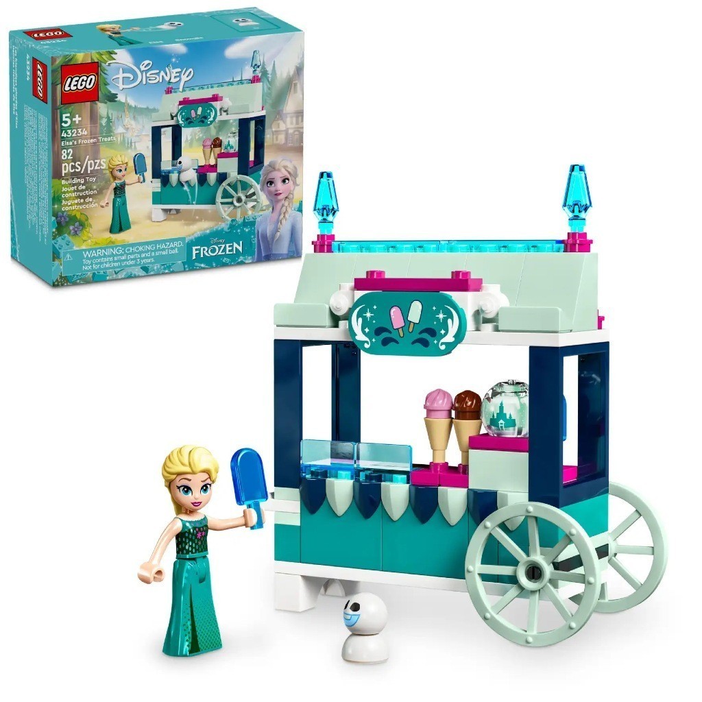 LEGO 43234 艾莎的冰品攤位 樂高® Disney Princess系列【必買站】樂高盒組