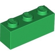 LEGO零件 基本磚 1x3 3622 綠色【必買站】樂高零件