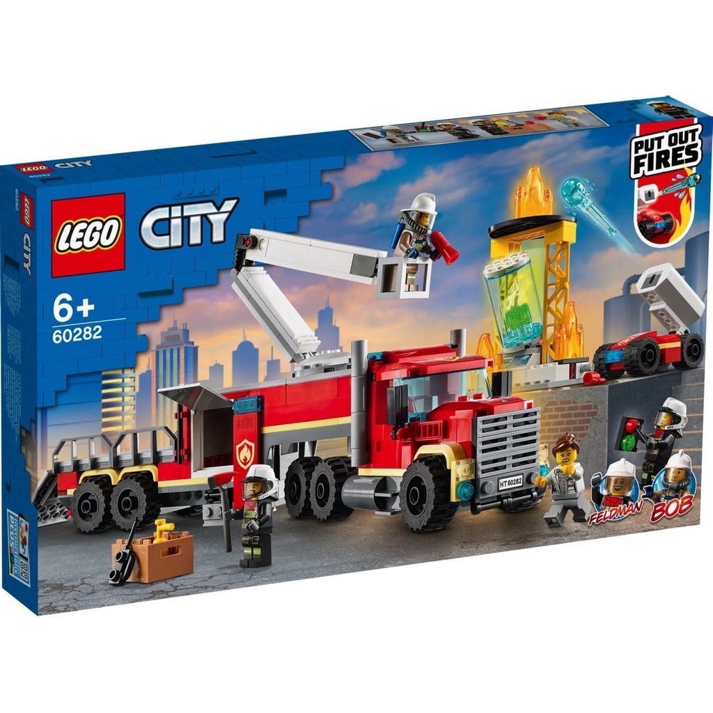 LEGO 60282 城鎮系列 消防指揮車【必買站】樂高盒組
