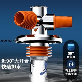 熱銷洗衣機下水管地漏接頭排水管專用二合一防臭三通下水道防返臭神器