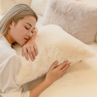 ✨熱賣好禮🎇擼貓感S級兔毛絨沙發墊冬季冬款加厚沙發套罩毛絨坐墊子沙發蓋巾（多種顏色備注下單） GXVThx415