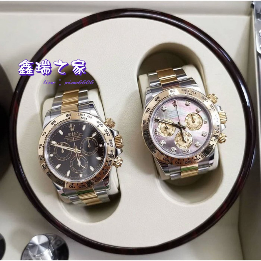 Rolex 勞力士 Rolex Daytona 116503點鑽貝殼面 半金白 機械腕錶