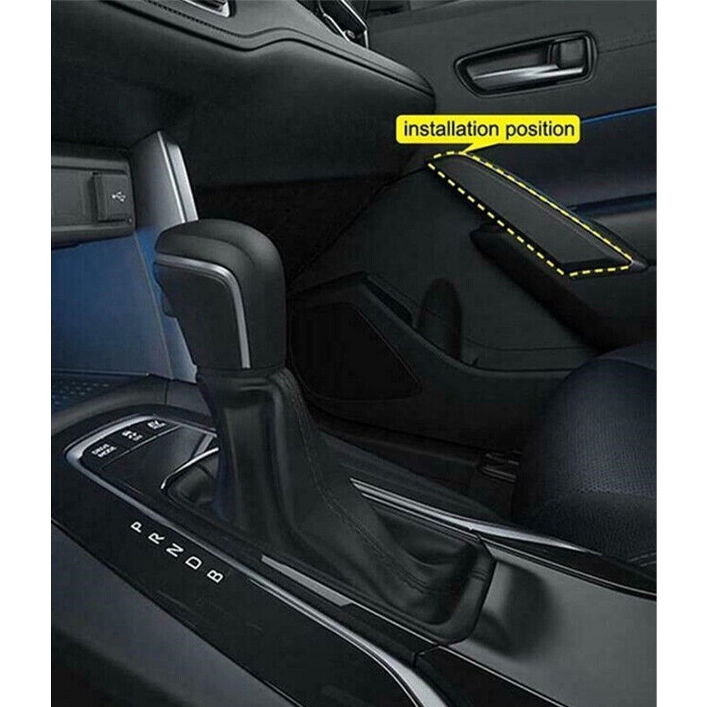 💙適用於 2022 年 2023 年豐田卡羅拉 Cross 汽車配件前內門扶手面板蓋裝飾裝飾汽車零件內飾