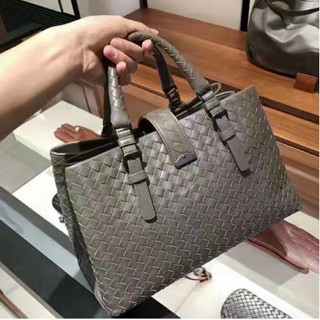 貓貓二手 BV BOTTEGA VENETA Mini ROMA 編織全皮手提 斜背包