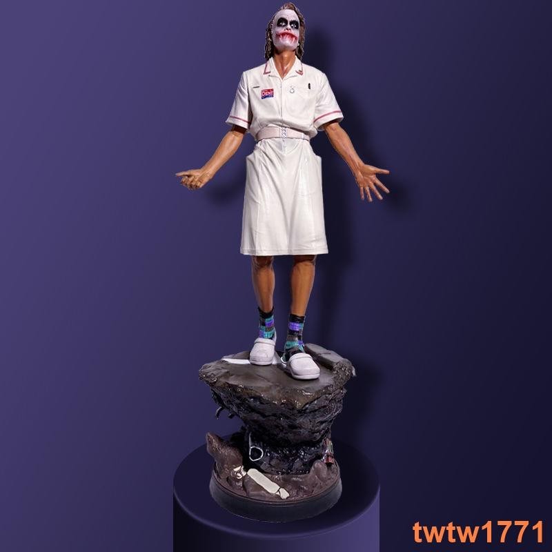 小皮球 【54cm】護士小丑漫威DC系列希斯萊杰護士服小丑男手辦模型擺件