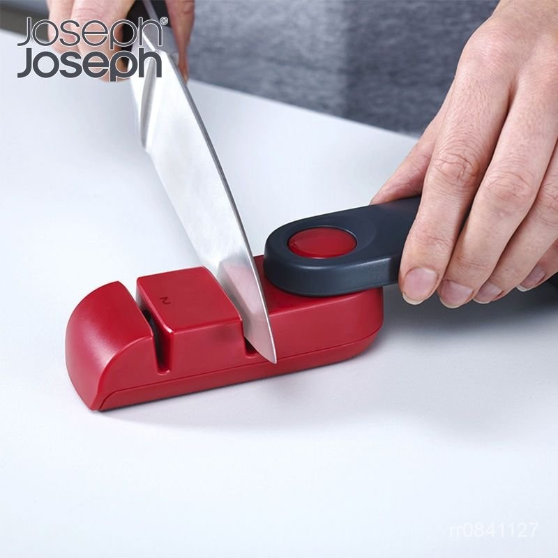 🔥熱銷🔥 英國Joseph Joseph不銹鋼刀具磨刀石可折疊手持磨刀棒磨刀器 CRRD