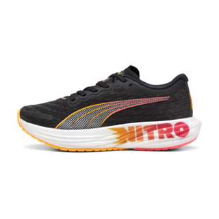Puma Deviate NITRO™ 2 FF Wn 女鞋 黑橘色 氮氣中底 慢跑鞋 30969801
