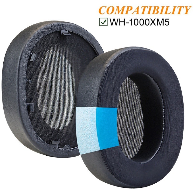 升級凝膠耳罩 耳機套適用於索尼 WH-1000XM5 1000XM4 1000XM3 1000XM2 消噪耳機(1 對)